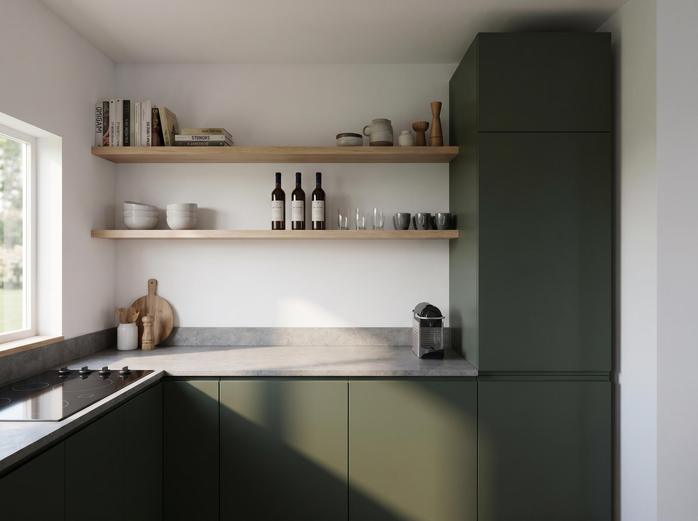 Modern kitchen refurbishment in Oldfield Park, Bath by Andrew Taberner Architects