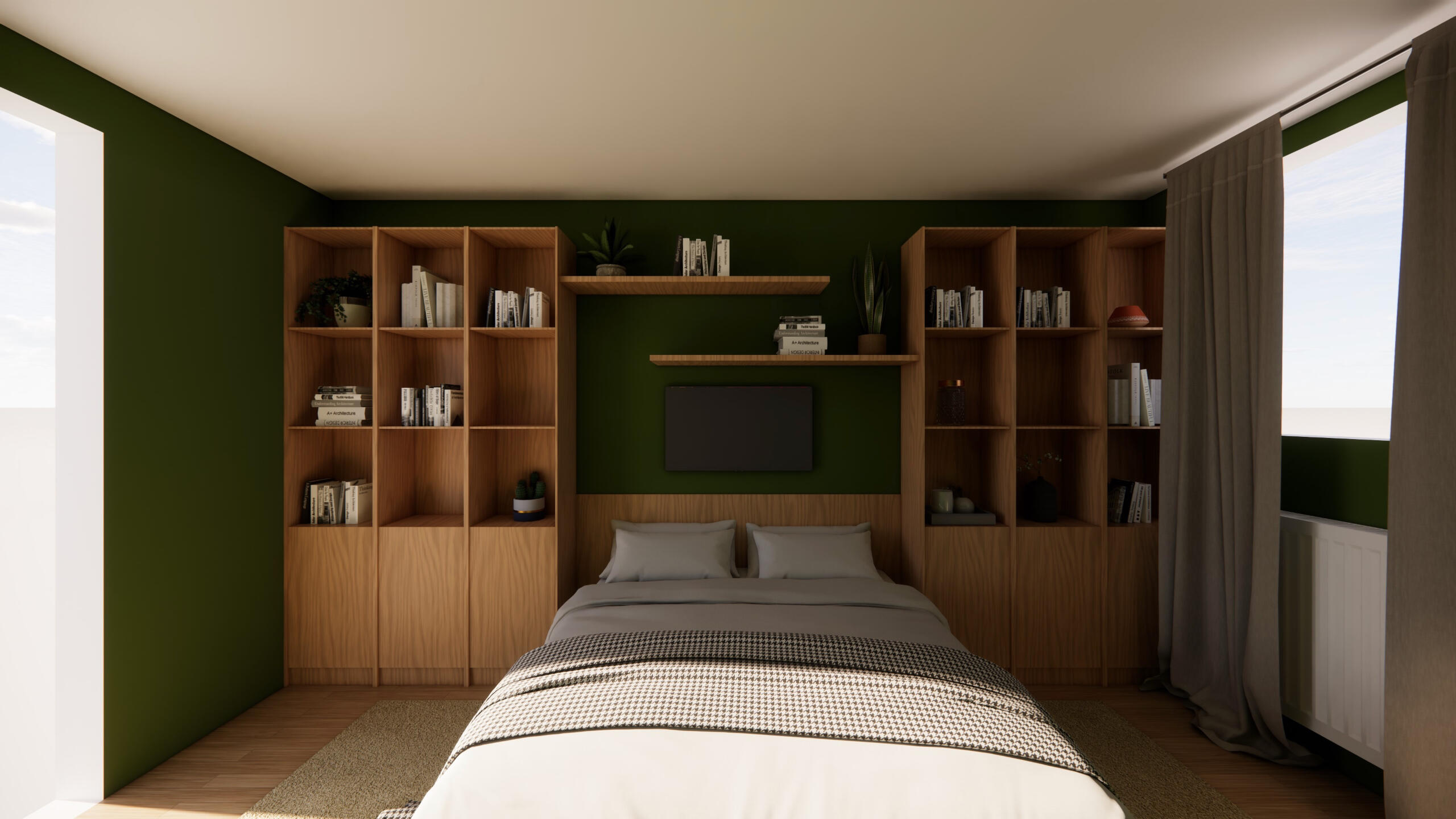 Modern kitchen refurbishment in Oldfield Park, Bath by Andrew Taberner Architects