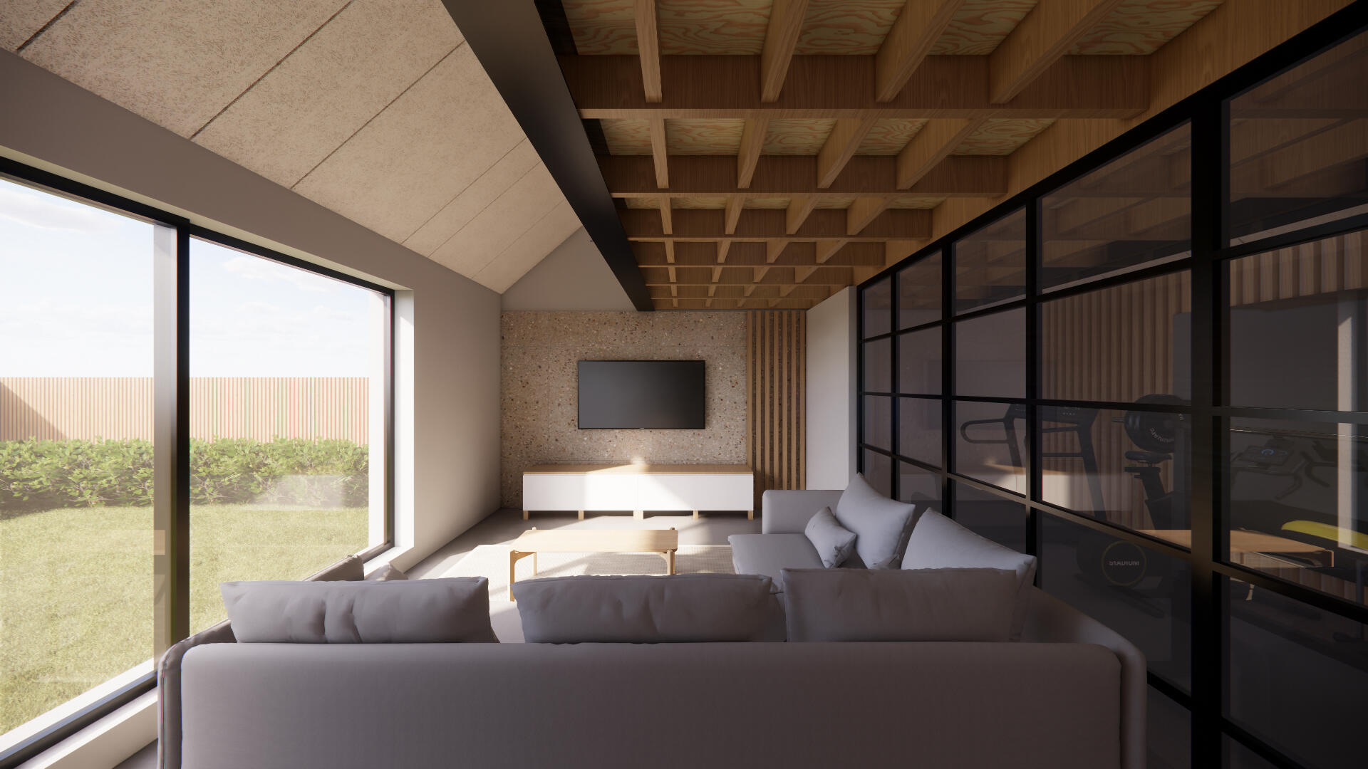 Sustainable garage conversion in Bath by Andrew Taberner Architects