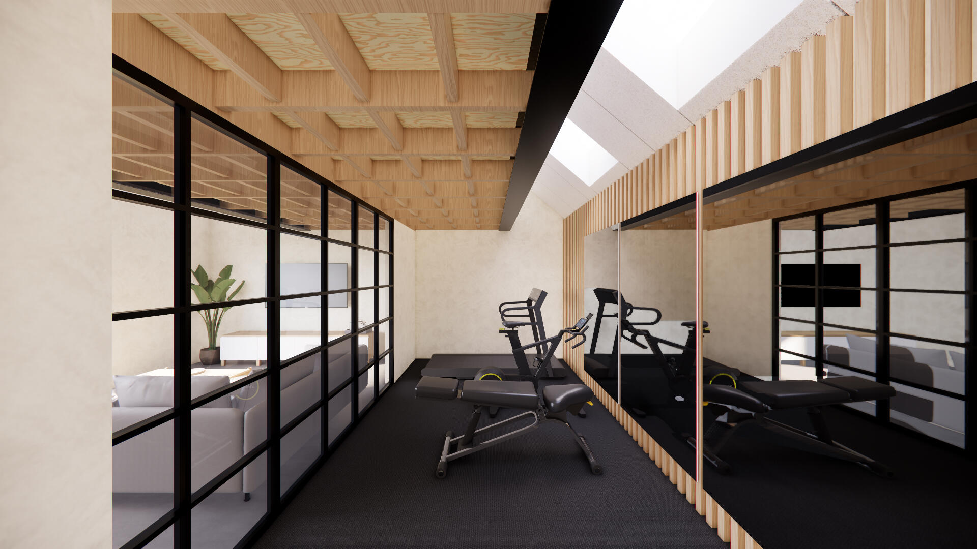 Sustainable garage conversion in Bath by Andrew Taberner Architects