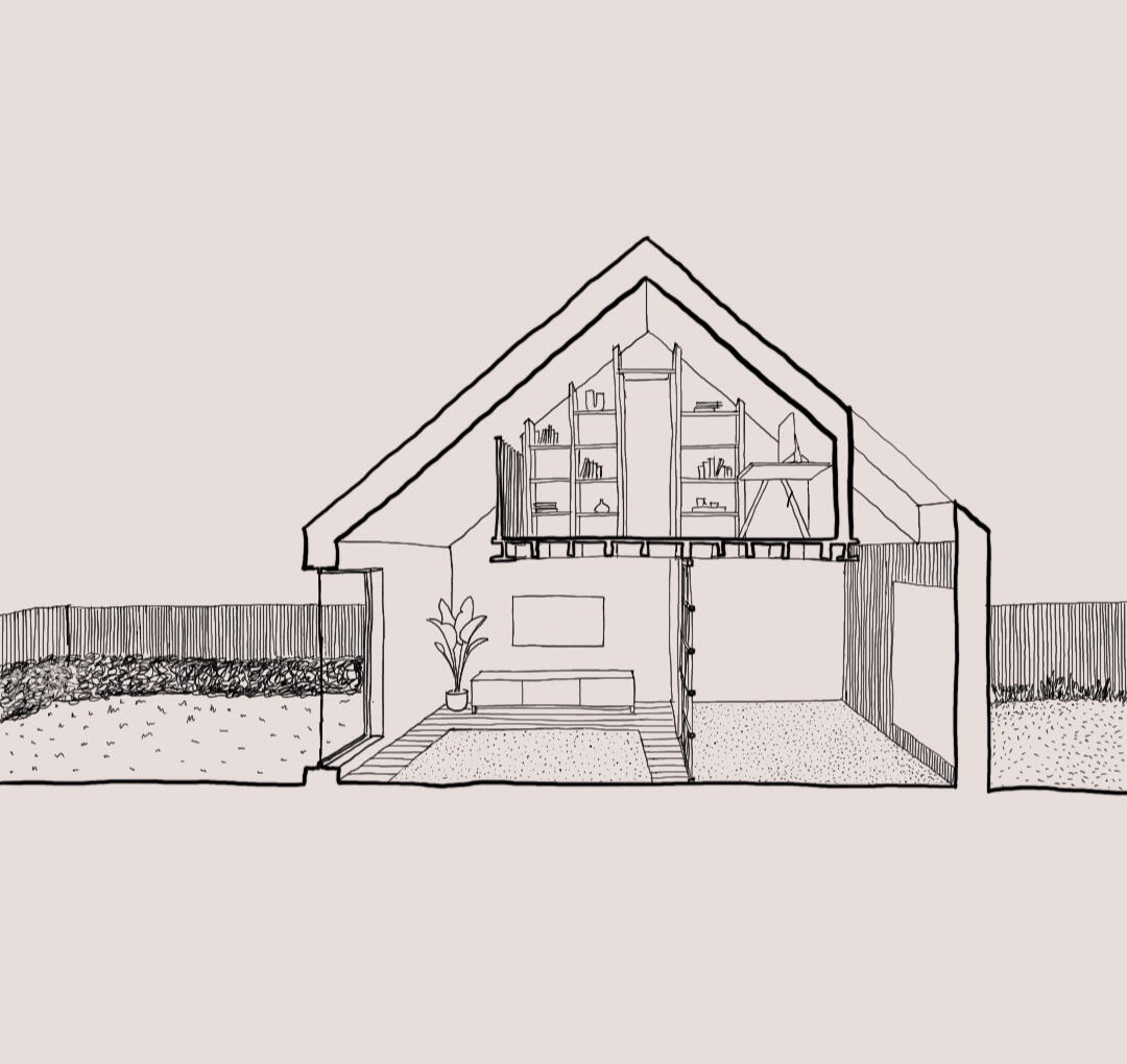 Sustainable garage conversion in Bath by Andrew Taberner Architects