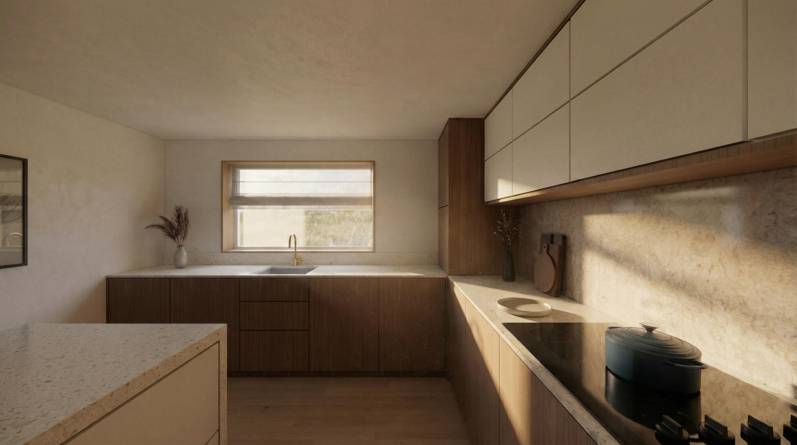 Modern kitchen refurbishment in Dorset by Andrew Taberner Architects