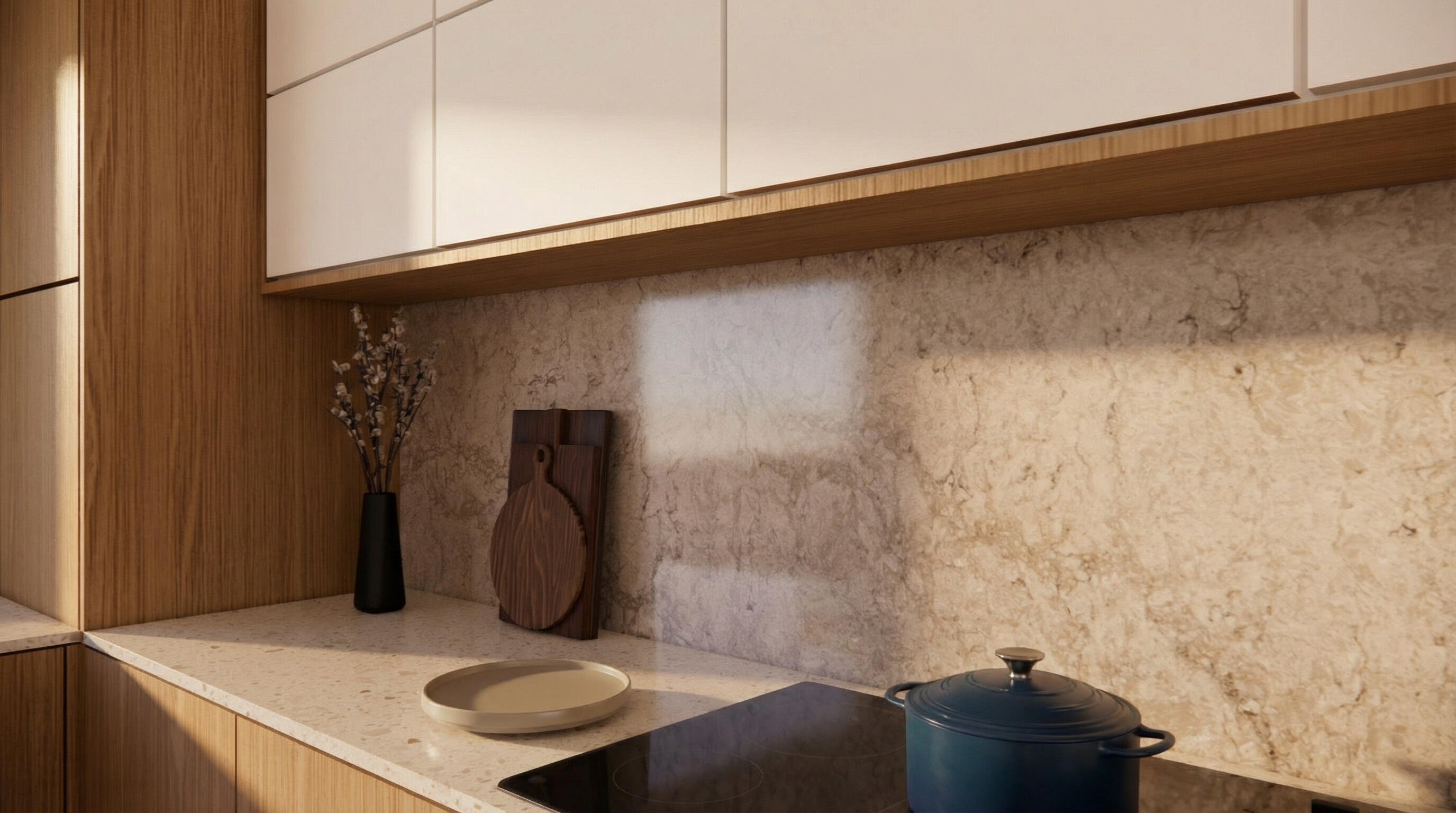 Modern kitchen refurbishment in Dorset by Andrew Taberner Architects