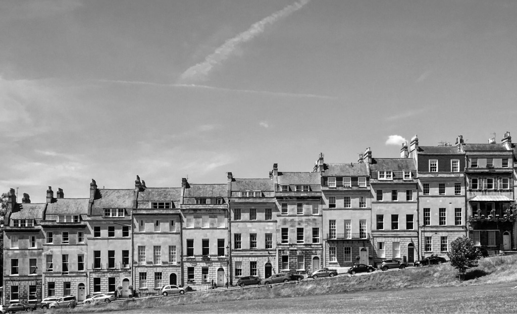 Georgian terrace houses in Bath